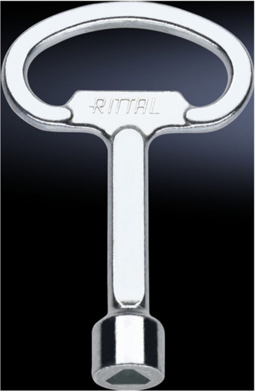 Sz 2546.000 Schaltschrankschlüssel 8 mm Dreikant 1 St. - Rittal