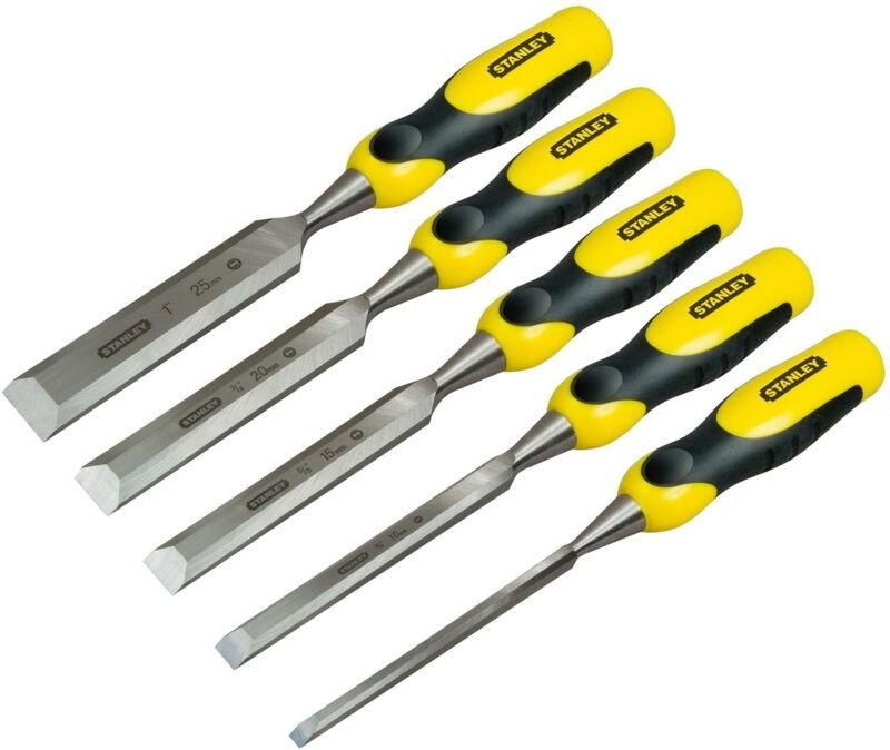 Set 5 Holzmeißel Stanley Dynagrip - 2-16-888