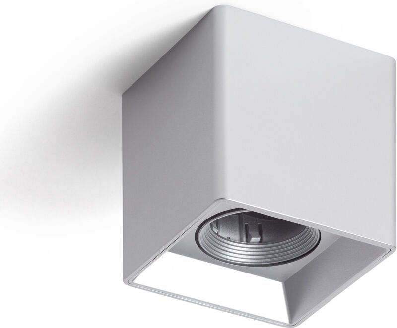 Deckenleuchte Eckig Space Silber