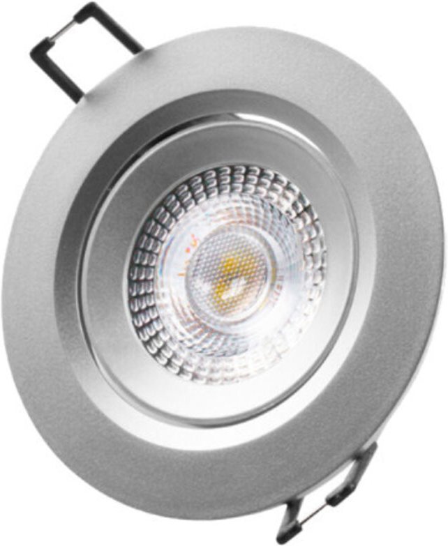 LED-Einbaustrahler EDM 5W - 380lm - 6400K - Verchromt - 31653