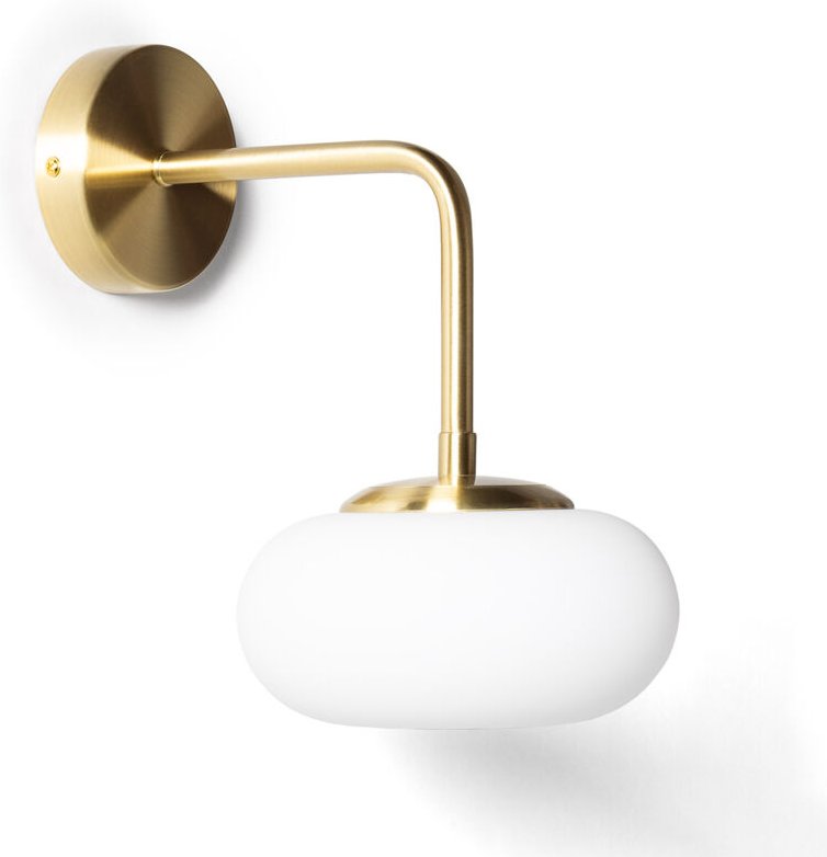 Led Wandleuchte 5W Metall und Glas Keyla Gold