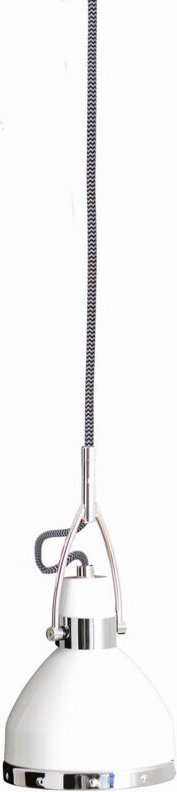 Naeve COTTAGE Kuppelförmige Pendelleuchte Weiß 1xE27