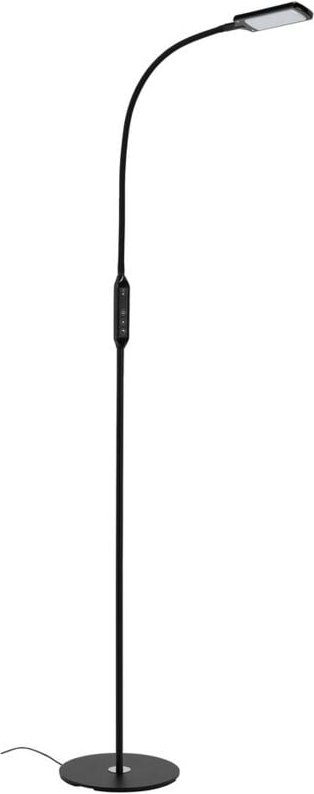 Office remote led Stehlampe, Fernbedienung, Dimmbar, cct Farbtemperatursteuerung, Touchfunktion, schwarz, 24 x 140 cm - ...