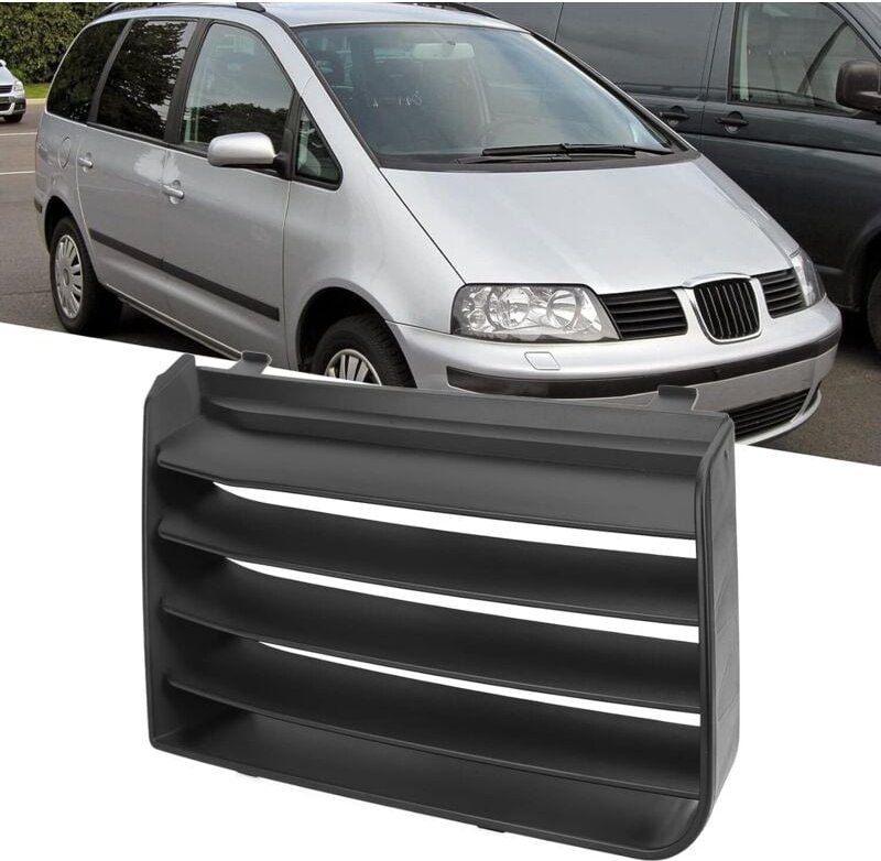Grille supérieure de pare-chocs avant, grille d'admission d'air supérieure droite 7M785365401C Remplacement pour Seat Al...