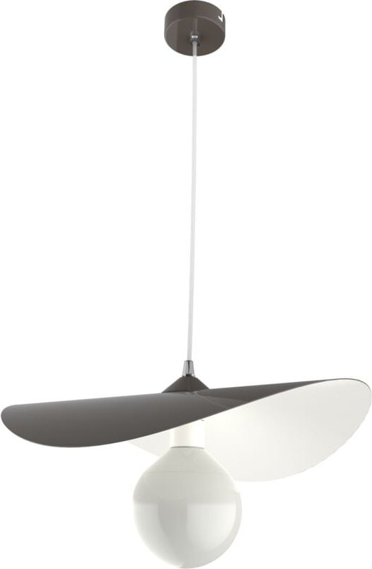 Piuma sospensione bicolore lucido