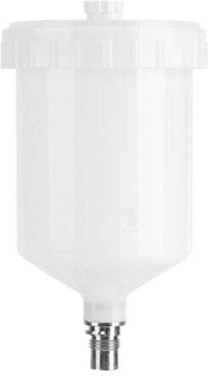 Vtizikl Sata Peinture Tasse en Plastique Tasse Air Gravité Peinture Pot Connecteur de Filetage pour Pistolet Pulvérisate...