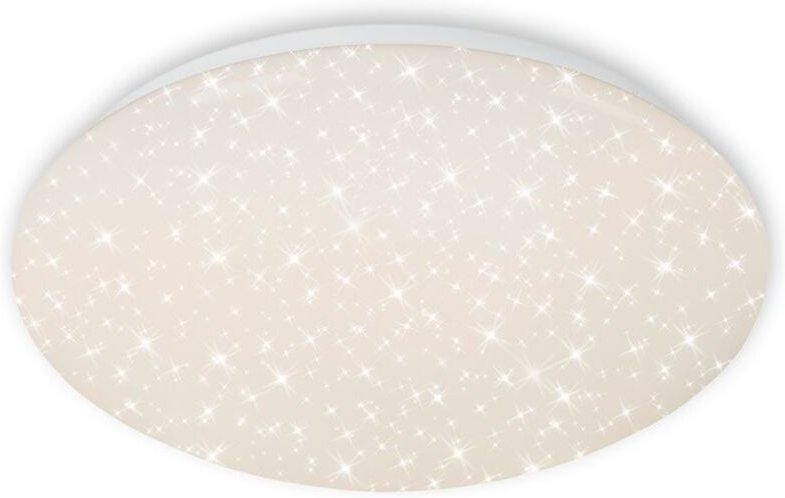 Briloner - led Deckenleuchte Dimmbar Fernbedienung Sternendekor cct 15W Metall