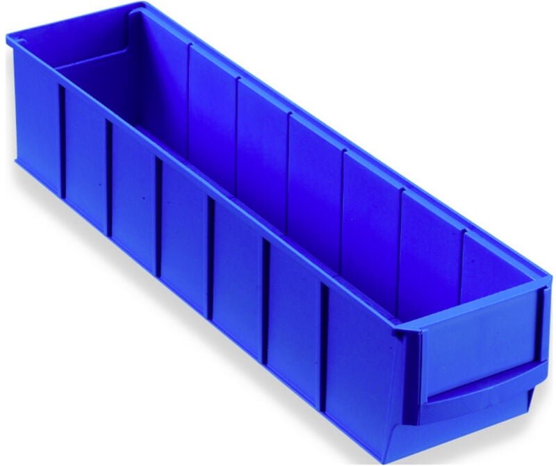 456540 Sichtlagerkasten Regal-Industriebox Gr. 400S (l x b x h) 400 x 91 x 81 mm Blau 1 St. - Allit