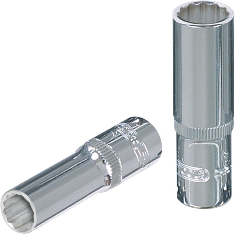 1/4' CHROMEplus 12-kant-Stecknuss, lang, 14mm