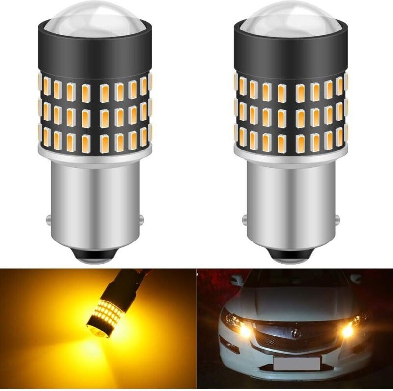 1156 BA15S 7506 1073 1095 1141 LED-Lampe 900 Lumen 3014 78SMD LED-Linsenlampen für Bremslicht, Blinker, Rücklicht, Rückf...