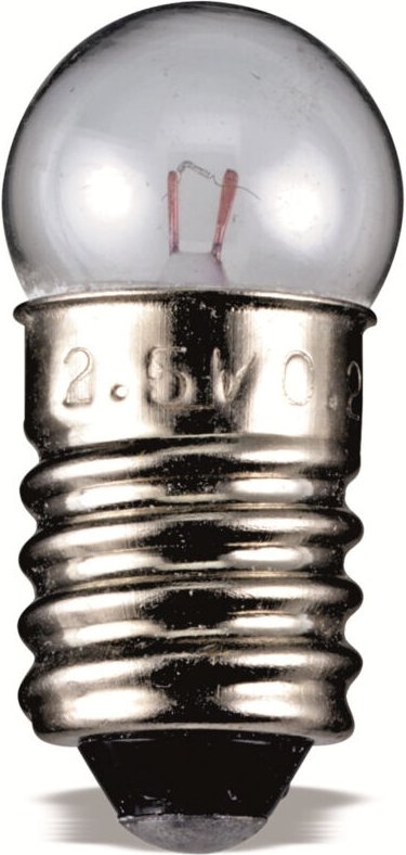 Taschenlampenbirne, 9327, G11 Kugel, E10, 12 v, 2.4 w - Goobay