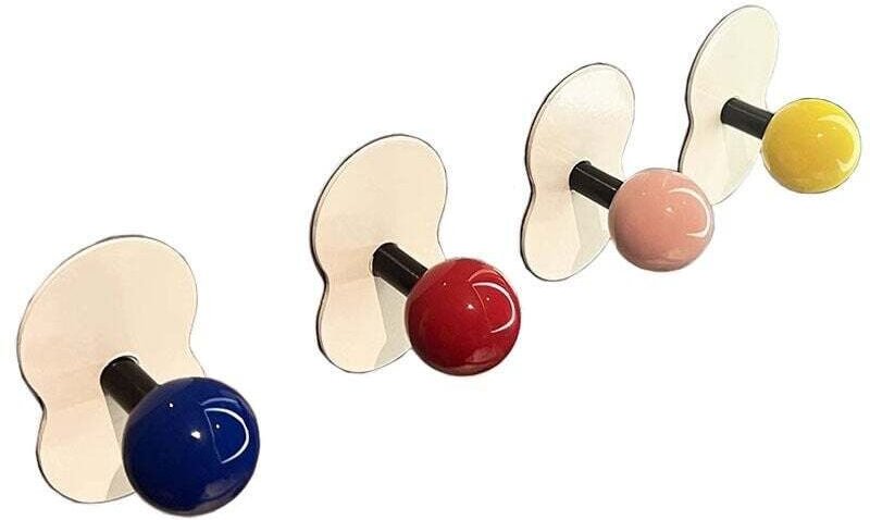 KZQ Duschvorhang, gestreift, Taupe, mit 12 Haken, beige, wasserdichter und schimmelresistenter Stoff für Badezimmer, 180...