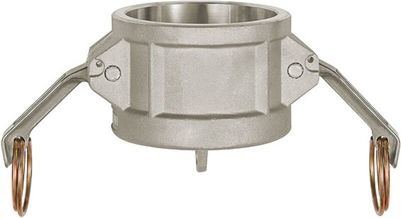 Kamlok-Verschlusskappe, Typ dc, Alu, bg 4, für Stecker-Ø 120 - Riegler