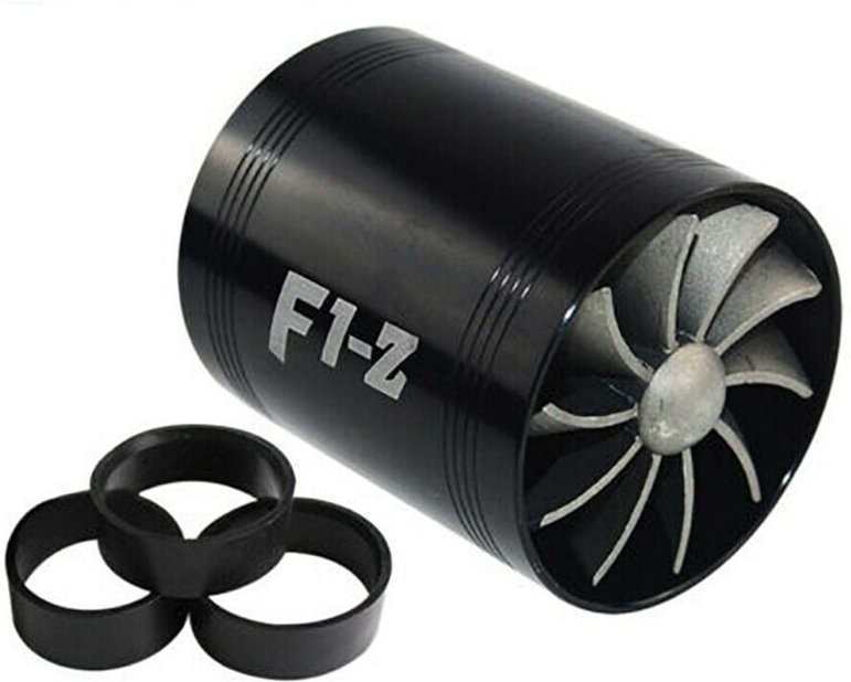 Aougo - Turbine Turbo Fan Universal Luftfilter Supercharger Ansaugventilator Turbo Kompressor