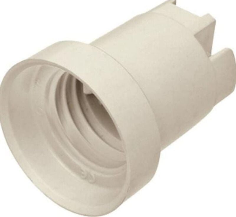 Lampenfassung E27 Kunststoff mit M4-Loch