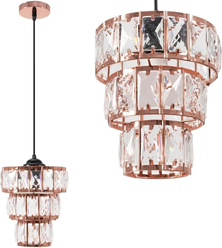 Toolight Deckenlampe App1104-1cp Rose Gold