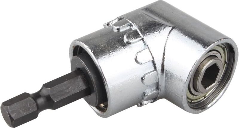 Ersandy - Drills Winkeladapter für Elektroschrauber mit magnetischem Schnellwechsel-Bithalter, 1/4 Zoll, 6,35 mm, rostfr...