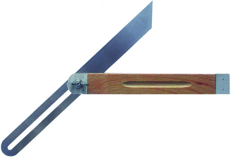 Falsches Quadrat - Stahlklinge mit Holzabsatz OUTIFRANCE