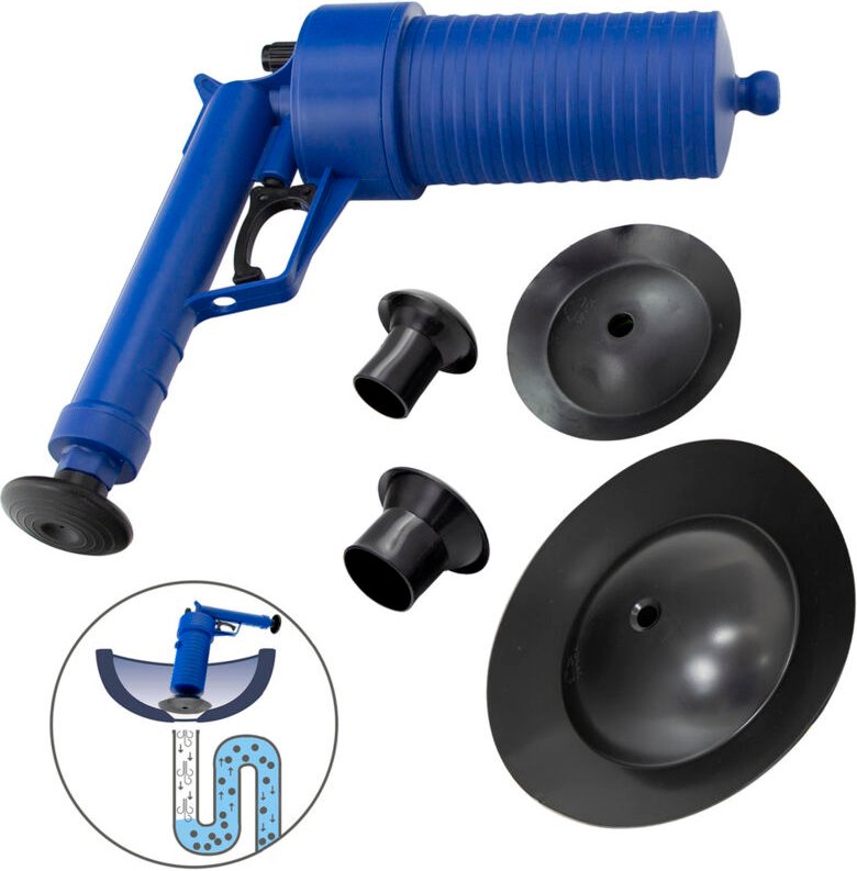 Desatascador Profesional Pistola Con Aire Comprimido