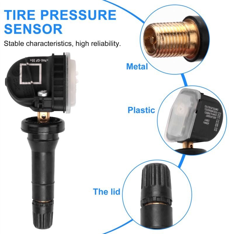 Tpms Reifen Reifendruck Sensor Passt Fuer Focus Ranger Ev6T-1A180-Cb Neu