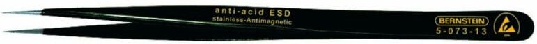 Tools for Electronics 5-073-13 SMD-Pinzette ss sa-esd Super-spitz, schmal 140 mm - Bernstein
