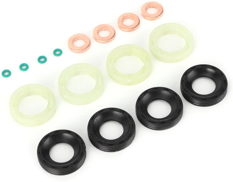 Thumbnail - Sjlerst - Auto Injektor Dichtungen Kit, Auto Injektor Dichtscheibe O-Ring 1314368 Ersatz Fit für Citroen Berlingo C2 C3 ...