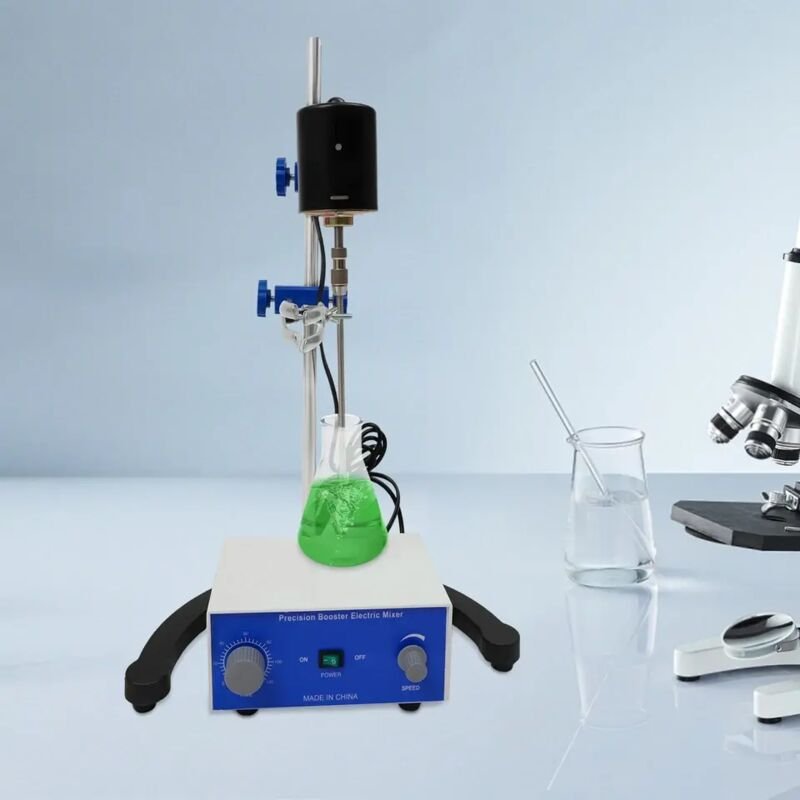 Elektrischer Topmixer, Laborpräzisionsmixer, einstellbare Geschwindigkeit und Zeit, 0-2800 U/min, 220V