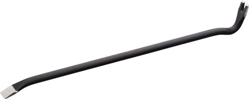 Nageleisen Gesamtlänge 800 mm Breite 22 mm rund gepulvert