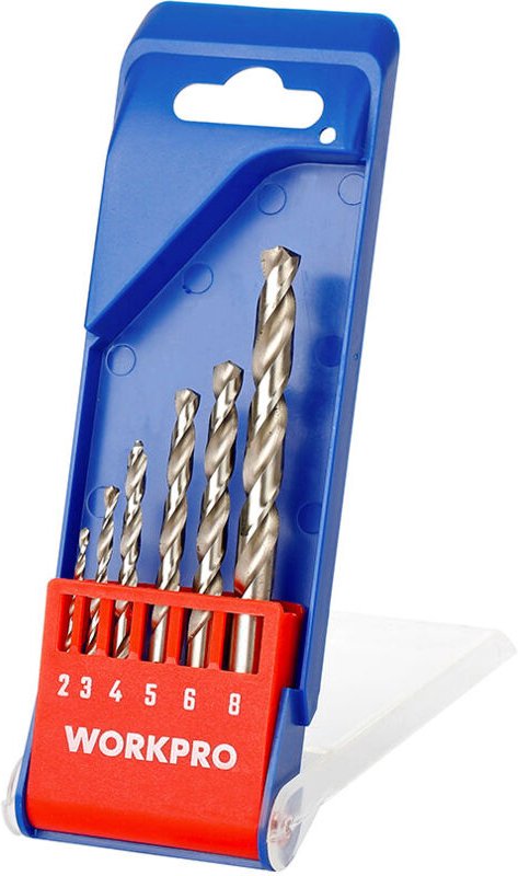 Set mit 6 WORKPRO® Metallbohrern