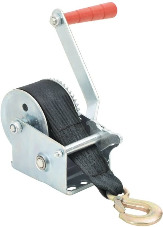 Handwinde mit Gurt 360 kg vidaXL