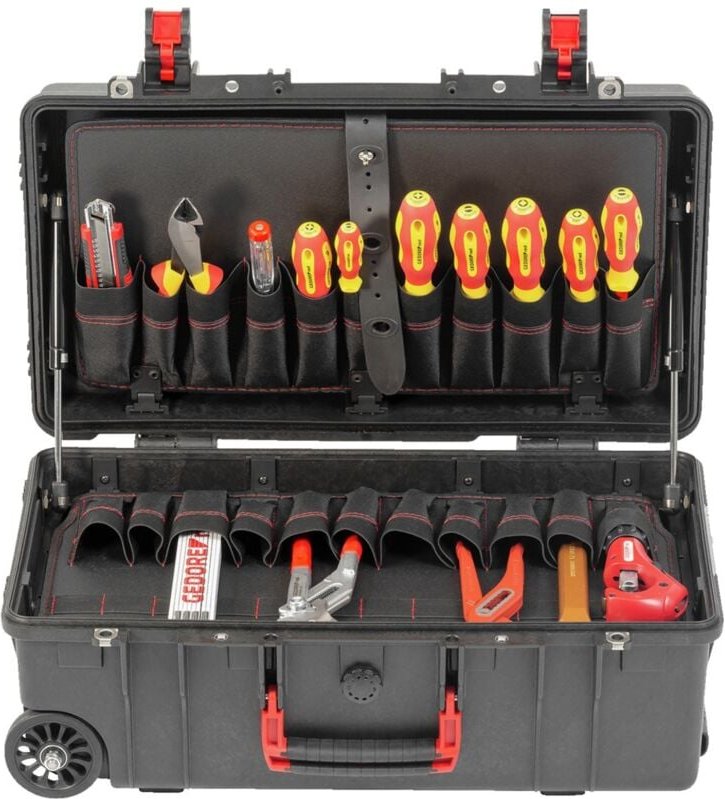 Gedore red R21902072 Werkzeugtrolley SANITÄR 72tlg
