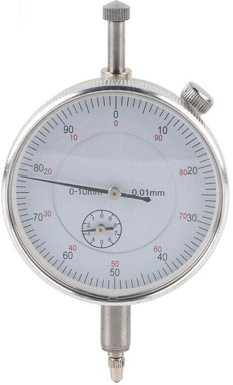 0–10 mm Messuhr, 0,01 mm Präzisionsmessgerät, hochpräzises Instrumentenwerkzeug - Lntyq