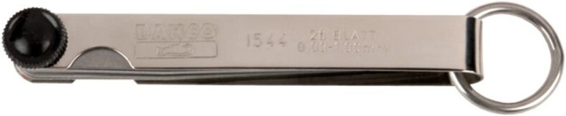 Bahco Professionelle Fühlerlehre mit Sicherheitsring, 76 mm