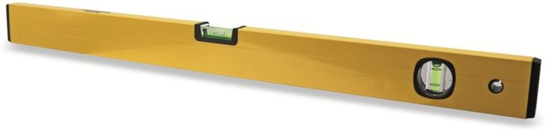 Thumbnail - Wasserwaage Aluminium 60 cm, 0,5 mm/m Genauigkeit, hoch präzise geschliffen, je 1 Horizontal-und Vertikallibelle - KWB
