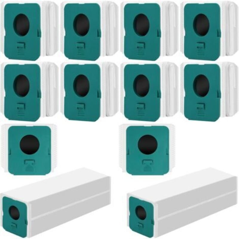 12 Stück Staubsaugerbeutel für SAMSUNG BESPOKE VS20, Staubsauger-Zubehörset für Samsung Staubsauger, Ersatzstaubbeutel, ...
