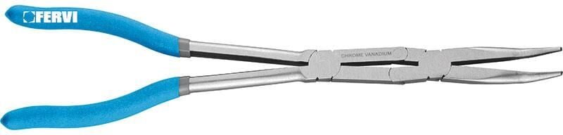 Doppelgelenk-Spitzzange 45 Grad 335 mm Fervi 0872/pcd