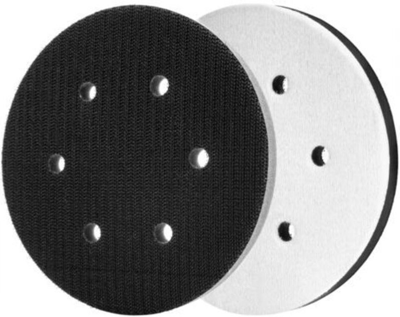 2 Stück 150mm Weiche Schleifscheibenauflage, Weiche Schaumstoff-Zwischenschicht für Schleifteller und Polieren, Lärmschu...