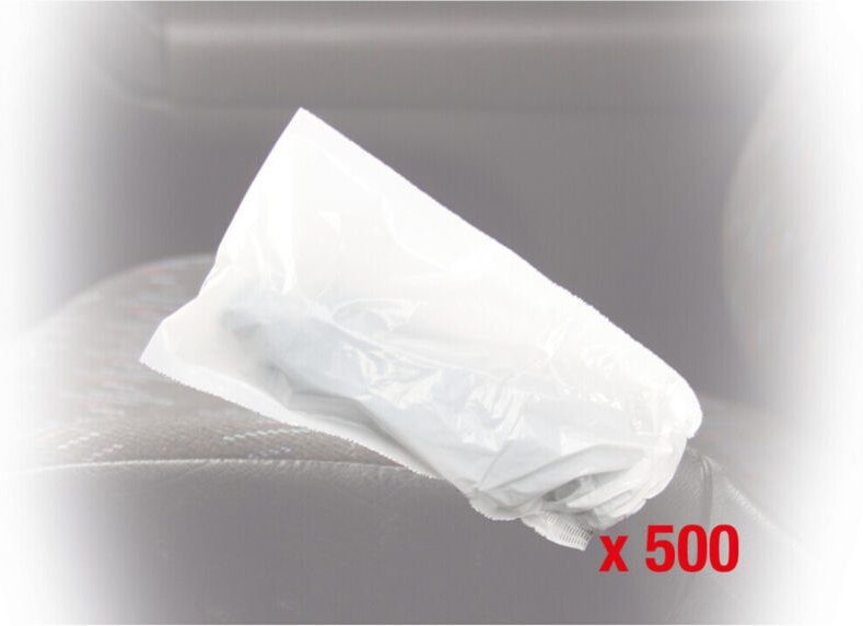 KS Tools Einweg-Handbremshebelschoner, weiß, 500 Stück