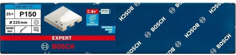 Professional Expert M480 Schleifnetz für Trockenbauschleifer, 225 mm, g 150, 25-tlg. (2608900710) - Bosch