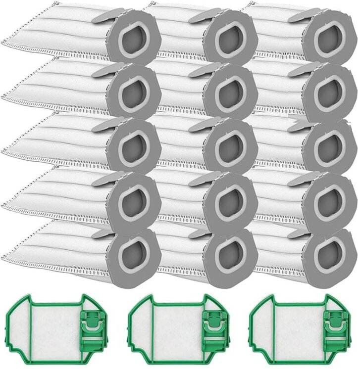 15 Stück Staubsaugerbeutel passend für Vorwerks Kobold VK7,