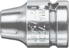 Verbindungsteil mit Sprengring Außensechskant, Außenvierkant g 6,3 + g 10 + g 12,5 1/2, 1/4' (01922) - Wiha