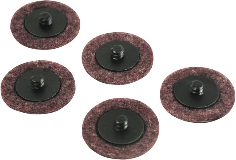 Schleifvlies, ø 50 mm, Körnung 150, Anzahl Werkzeuge: 5 - Hazet