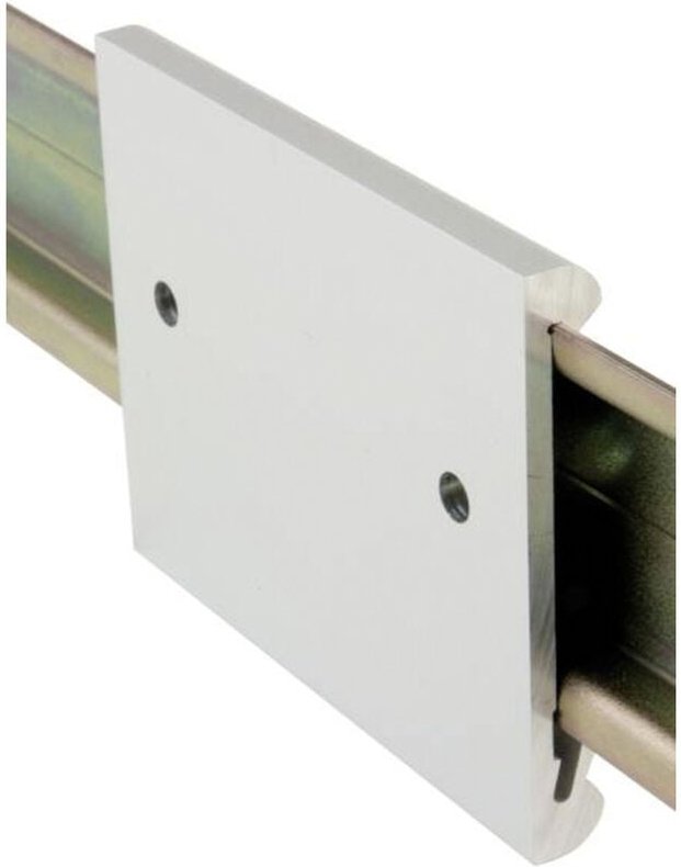 Tsh 35 al - 100 Hutschienen-Montagesockel Metall Natur (l x b x h) 52 x 100 x 7.2 mm 1 St. - Bopla