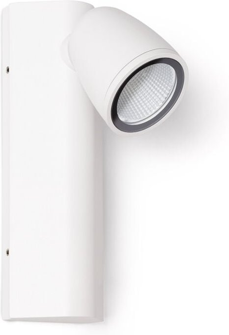 Led Wandleuchte Außen 6W Aluminium Abel Weiß