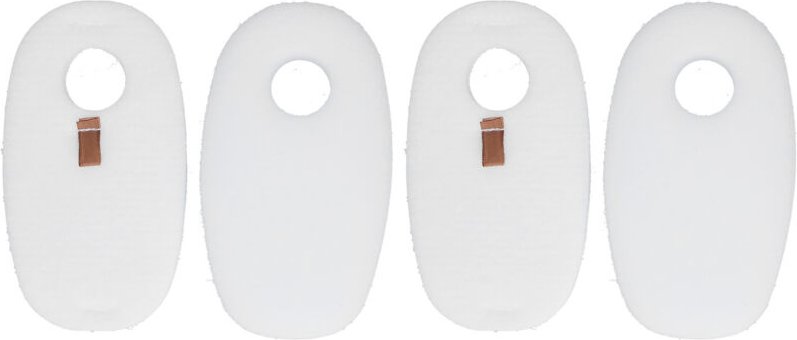 Baumwollfilter-Set für Shark HV320, HV321, HV322, HV324Q, HV319 und HV320W Staubsauger – 4-teilig, hochwertige Faser