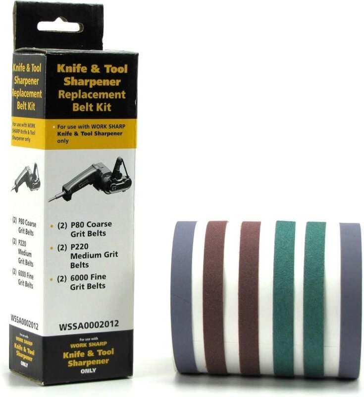 Thumbnail - Work Sharp - Drill Doctor 56210 Ersatz-Schleifbänder-Set für wskts je 2 Stk. P80, P220, P6000