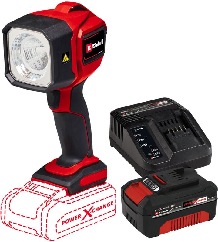 EINHELL Akku-Lampe TC-CL 350 Li Kit (1x 4,0 Ah)
