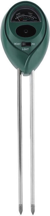 3-in-1 Bodenfeuchtesensor, Bodenfeuchtemesser, Bodenwassermonitor, Hydrometer für Gartenarbeit, Pflanzen, Blumen und Gar...