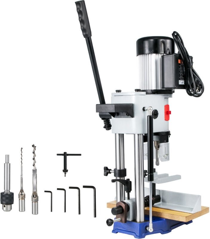 Mophorn - 1/2 ps Tischstemmmaschine, 1400 U/min Tischbohrmaschine, 60 lbs Stemmmaschine mit 13 mm Bohrfutterkapazität fü...
