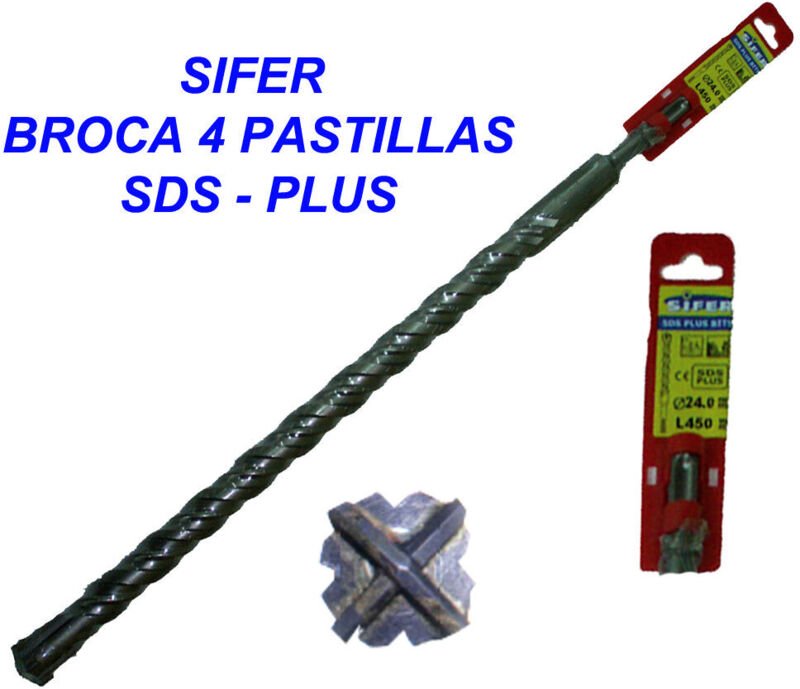 Bohrer 4 SDS-Plus Pads 8x210 - Sifer